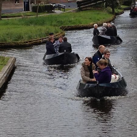 De Dames Van De Jonge Hotel Restaurant Giethoorn Kültér fotó